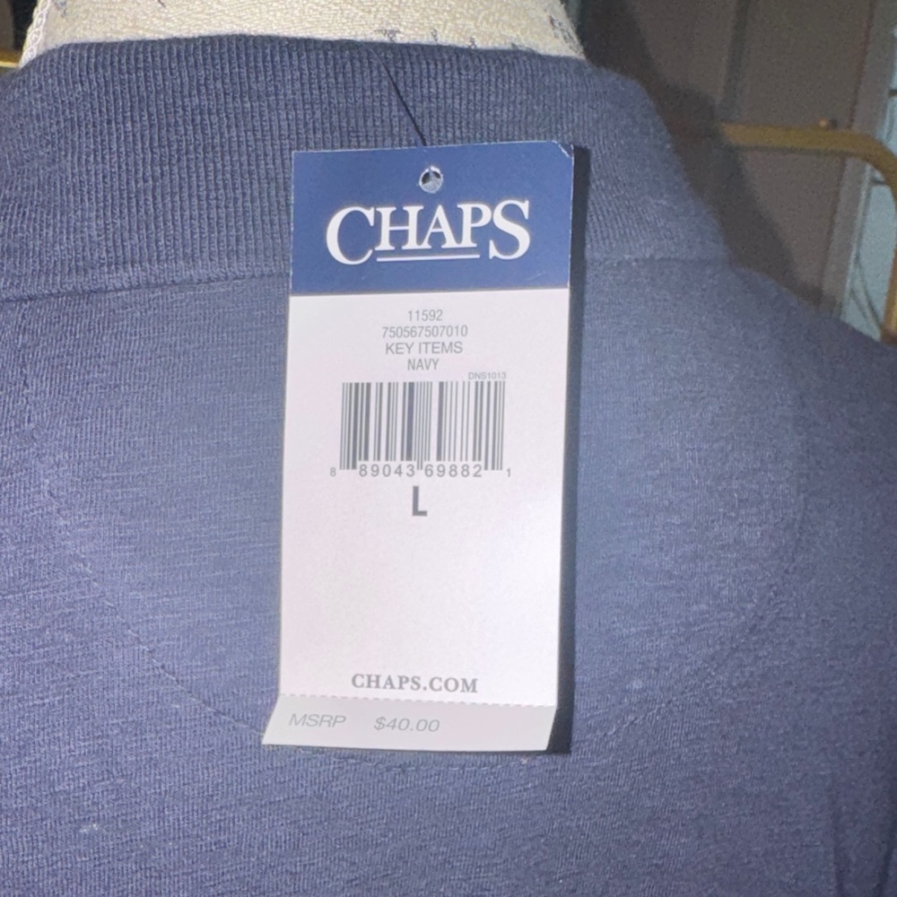 Men's Navy Polo Shirt - Picture 8 of 11
